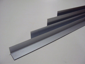 Abtropfwinkel Aluminium 40 / 30 mm x 2500 mm x 1 mm